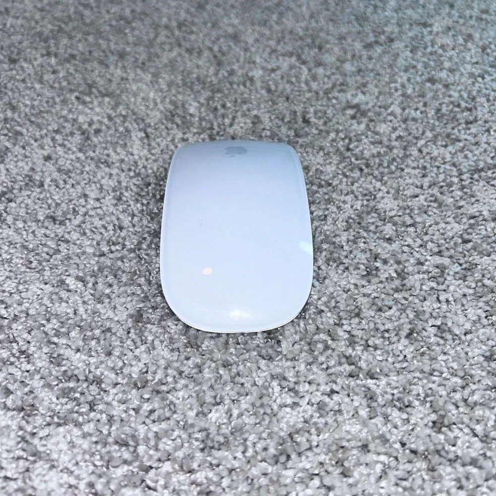 Apple Sleek Silver Mouse